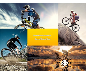 UV400 cyclisme <span class=keywords><strong>lunettes</strong></span> de soleil pour femmes hommes demi-cadre Sports de plein air nuances coupe-vent vélo <span class=keywords><strong>lunettes</strong></span> pour équitation pêche élégant en vrac - Product Image 3