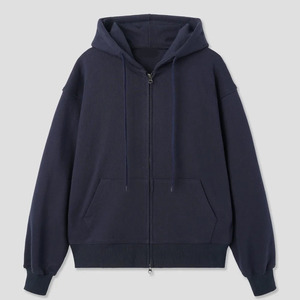 Vente en gros de sweats à capuche pour hommes de la meilleure conception légère couleur unie 100% coton pour la saison d'hiver Service OEM disponible - Product Image 2