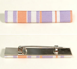 Custom Ribbon <b>Badge</b> | Medal Ribbon Bar with <b>Pin</b> <b>Backing</b> | Award Ribbon for Souvenir & Uniform Decoration - Product Image 4