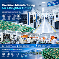 Fabrication de circuits imprimés RF haute fréquence sur mesure pour l'industrie, amplificateur de communication radio à micro-ondes