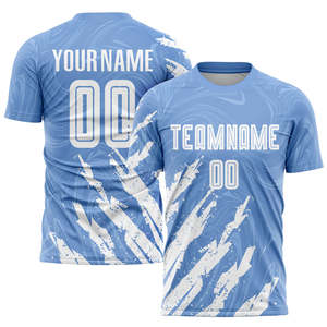 Maillot de football personnalisé de qualité supérieure, léger, à séchage rapide, respirant, unisexe, pour adultes, vêtements de sport pour clubs et ligues amateur - Product Image 5
