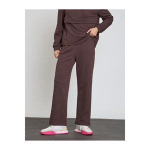 Pantalones de Pierna Ancha de Cintura Media con Característica Transpirable - Product Image 4