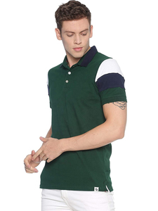 100% algodón en blanco hombres Golf camisetas logotipo bordado liso manga corta polos muy barato Premio fábrica al por mayor - Product Image 3
