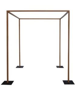 Círculo de hierro arco de boda individual estante de puerta de flores de césped al aire libre para boda y cumpleaños accesorios de decoración de fondo - Product Image 5