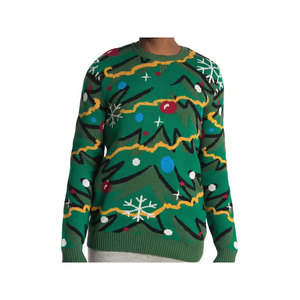 Chemise décontractée pour homme, thème de Noël, rennes, imprimé, respirante, en sergé tricoté, séchage rapide, écologique, pour les fêtes - Product Image 5