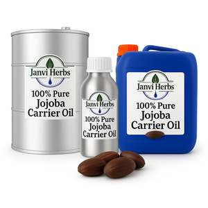 Aceite portador de jojoba dorado orgánico para cosméticos y aromaterapia Calidad de exportación OEM/ODM disponible - Product Image 1