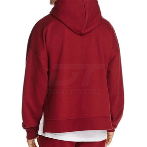 El último diseño básico de algodón mezclado Polar Fleece Hoodies para hombres Cómodo transpirable Hombres Polar Fleece Hoodies - Product Image 2