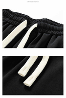 Vêtements de sport d'hiver pour hommes, ensemble sportif 2 pièces, vêtements de sport décontractés, 100% coton, léger, anti-UV, respirant