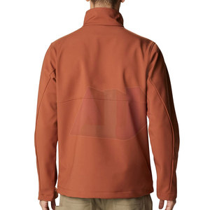 Wholesale Price Men's Slim Fit Winter Softshell Jacket with Front Logo Breathable & Eco-Friendly Customizable High Quality - Product Image 2