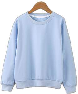 Proveedor de fábrica Sudaderas de algodón 100% de gran tamaño Logotipo frontal de secado rápido Diferentes tamaños Diseño teñido liso Dulce - Product Image 3