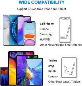 Stylets à écran tactile à rejet de paume pour <span class=keywords><strong>Apple</strong></span> <span class=keywords><strong>Pencil</strong></span> 1ère <span class=keywords><strong>génération</strong></span> - Product Image 6