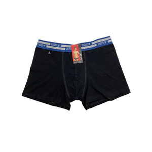 Calzoncillos bóxer de modal de poliéster de punto elástico de tiro medio para hombre, ropa transpirable hecha en fábrica, embalaje en caja de Vietnam - Product Image 3