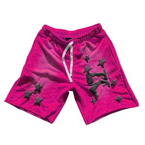 Offre Spéciale de sport en cours d'exécution séchage rapide lavage à l'acide court personnalisé blanc cordon lavage à l'acide court avec bouffée imprimé - Product Image 5