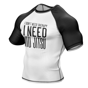 Fabricantes sublimación impresa personalizada Mma Bjj Surf Rashguard manga larga Oem Rash Guard - Product Image 3