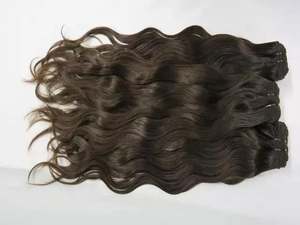 100% cheveux humains bruts de temple indien vierge pure vague naturelle non traitée Texture naturelle cheveux sains - Product Image 5