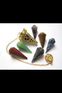 Pendule à Cage en métal argenté avec Chakra Interchangeable, pierres d'agate à facettes, vente en gros, acheter chez Amayra crystal export - Product Image 2