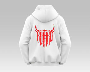 Sweat à capuche unisexe élégant surdimensionné 100% coton polaire respirant hommes femmes saison d'hiver brodé Logo personnalisé à capuche - Product Image 2