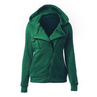 Sweat à capuche imprimé pour femme, vêtement de rue, logo brodé, coton chaud, français, éponge, surdimensionné