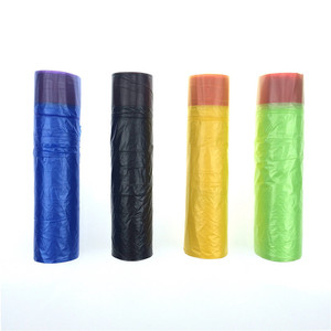 Bolsa de basura de plástico con cordón de 13 galones 0.9mil para ventas al por mayor con doble cordón ODM con precio de fábrica - Product Image 1