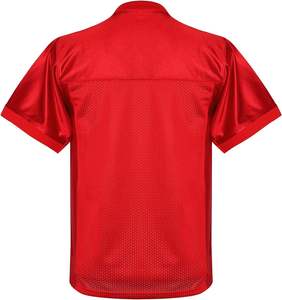 Youth American Football Wear Breathable Sports T-Shirt Set Kids Practice Blank Jersey - Product Image 2