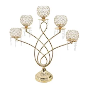 New Arrival Vintage Look Metal <b>Candle</b> Stand Elegant for Home Hotel Table Top Lighting Decorative Wax Contain <b>Holder</b> - Product Image 6