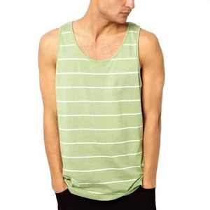 Bas quantité minimale de commande personnalisé hommes été Gym Stringer coton Jersey débardeur chaîne musculation entraînement hommes débardeurs - Product Image 1