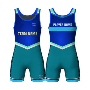 Haute Qualité Sublimé Pas Cher En Gros Haltérophilie Costume Lutte Singlet Hommes Lutte Singlet Top Qualité - Product Image 4