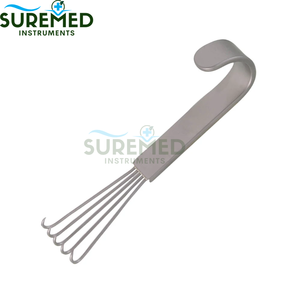 Rétracteur chirurgical auto-retenant à griffe d'ours en acier inoxydable Rétracteur de tissus mous - Product Image 4