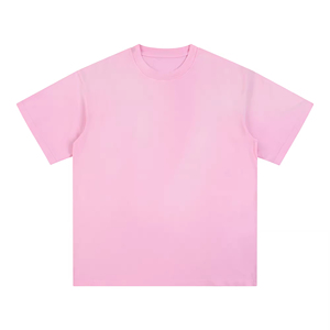 Venta caliente marca personalizada serigrafiada camiseta de gran tamaño Boxy hombro caído camisetas para hombres - Product Image 1