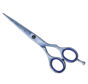 Ciseaux de rasoir en acier inoxydable Barber Ciseaux à cheveux toniques et coupants avec lames tranchantes et émoussées - Product Image 1