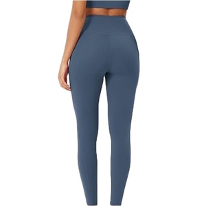 Leggings de yoga et de sport taille haute pour femme, longueur intégrale, été, haute qualité, séchage rapide, respirants, légers, entraînement fitness 2026 - Product Image 4