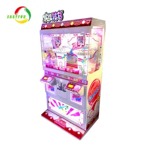 Di alta qualità gru Arcade magia per divertente Clip regalo morsetto premio artiglio giocattolo Vending macchina da gioco a gettoni
