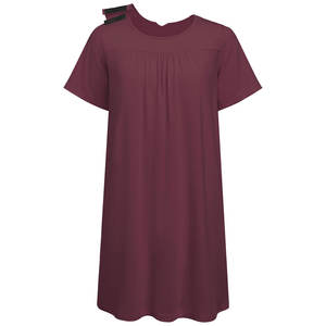Robe d'hôpital durable et réutilisable, uniforme unisexe pour patients avec fermeture complète au dos en mélange de coton pour les hôpitaux et les centres de soins de santé - Product Image 1