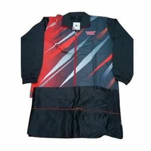 Traje Deportivo Escolar para Niño, para Sublimación, Tejido Negro de Punto No Elástico, para Bádminton - Product Image 2