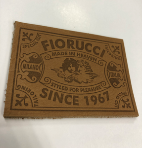 Écusson en cuir PU pour vêtement en jean Matériau écologique Fabriqué en relief Étiquette pour jean Logo Marque Personnalisée pour vêtements de mode - Product Image 3