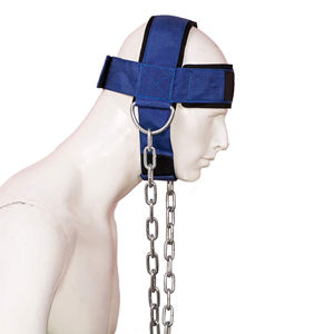 Arnés de cuello y cabeza de Fitness de algodón/poliéster de alta resistencia, logotipo de Color personalizado para gimnasio/entrenamiento, entrenamiento de resistencia de fuerza - Product Image 3