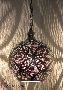 Tùy chỉnh hiện đại Ma-rốc treo Ánh sáng đèn handmade kim loại trong nhà khách sạn trang trí đám cưới đèn chùm đèn Mặt dây chuyền - Product Image 3