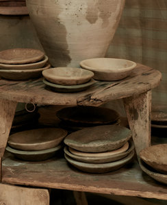 Bol à pâte en pierre rustique fait à la main bol sculpté naturel Style Vintage plateau décoratif qualité supérieure approvisionnement direct en gros - Product Image 2