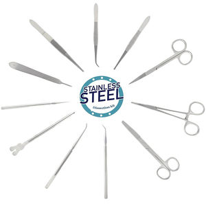 Kit chirurgical de dissection pour étudiants vétérinaires en biologie médicale en acier inoxydable avec pince toutes sortes de personnalisation acceptées - Product Image 5