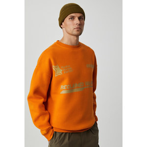 Sudadera de Algodón Orgánico para Hombre con Detalle Estampado de GRIMELANGE por CASSY - Product Image 3