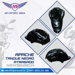 Qualité supérieure TANQUE NEGRO ATRASADO pour TVS Apache RTR 2W pièces détachées disponibles à la vente au meilleur prix vers Tanzanie - Product Image 3
