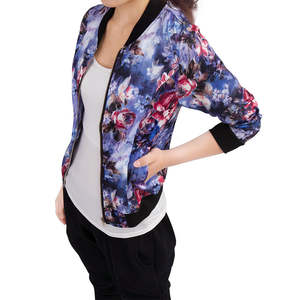 Chaqueta de bombardero cálida de invierno para mujer, gran oferta de manga larga, chaqueta de bombardero de diseño personalizado OEM para mujer con colores de logotipo personalizados - Product Image 2