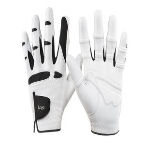 Guantes de golf de piel de oveja personalizables de calidad superior para hombres y mujeres Equipo deportivo transpirable con logotipo personalizado - Product Image 1