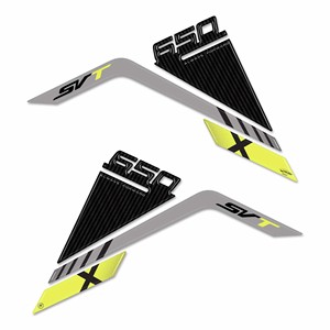 Protectores laterales de tanque 3D Pegatinas 3D compatibles con QJ Motor SVT 650 X Categoría de producto Escudo de protección - Product Image 1