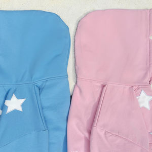 Fabricant de vêtements de rue vierge unisexe poids lourd pour hommes oversize personnalisé délavé à l'acide 100% coton brodé - Product Image 4