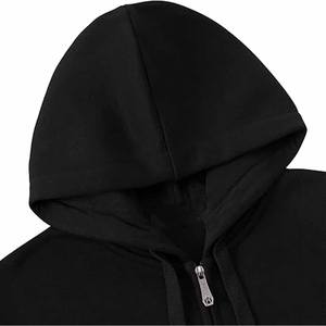 Haute qualité 300gsm pull lourd sweat à capuche sweats à capuche coton Spandex goutte épaule sans cordes lourd surdimensionné hommes sweats à capuche - Product Image 3