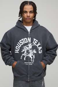 2025มีฮู้ดสำหรับผู้ชายและผู้หญิงเสื้อมีฮู้ดแนวสตรีทแวร์ออกแบบได้ตามต้องการสำหรับการพิมพ์ลายสีทึบเปิดไหล่ - Product Image 2