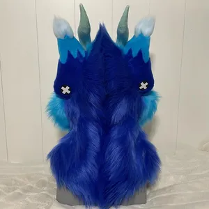 Vente en gros de costumes tête de lion et d'animal de dessin animé mascotte en polymousse anime pour la promotion de carnaval de fête - Product Image 3
