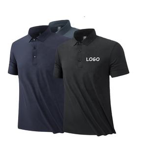 Solid Color <b>Men</b> Polo Shirt For Adult Plus Size <b>Men</b> Polo Shirt Summer Wear Moisture Wicking Polo Shirt pk - Product Image 3