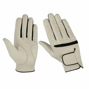 Guantes de golf de cuero Cabretta para hombre de alta calidad Mejor estándar Calidad internacional Personalizable Durable Fabricado más alto - Product Image 1